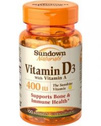 Sundown - Vitamina D3 400