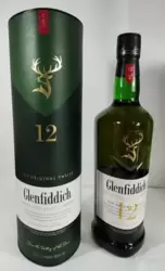 Whisky Single Malt Glenfiddich 12 Anos 1 Litro Original